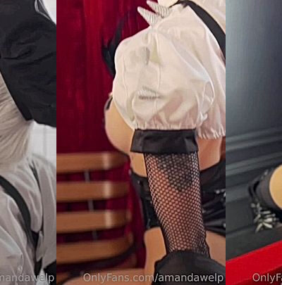 cosplay brazilian babe Amanda Welp showing off her perfect ass