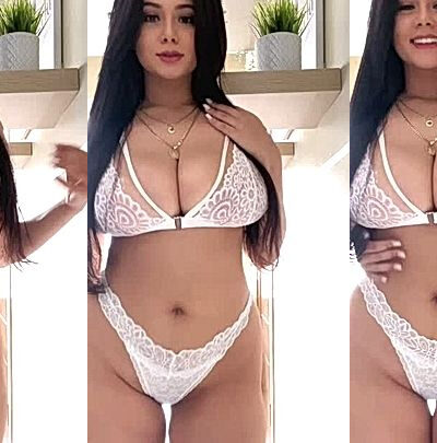 latina babe AudryAdames in sexy lingerie