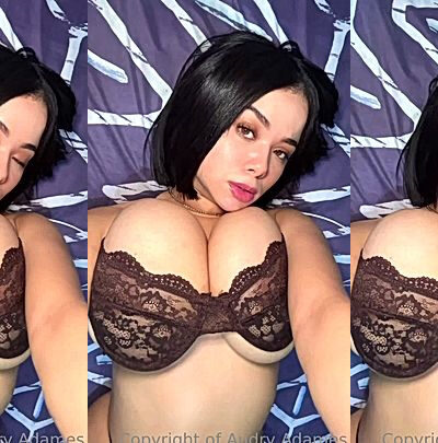 latina thicc babe AudryAdames showing off her big tits