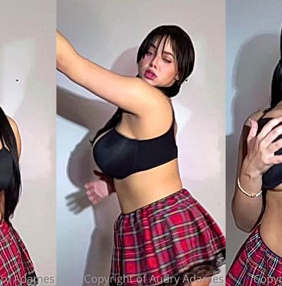 latina bbw babe AudryAdames cute skirt tease