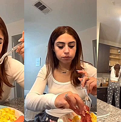 hot Latina babe Angela Alvarez teasing her hot body in the kitchen video leaked