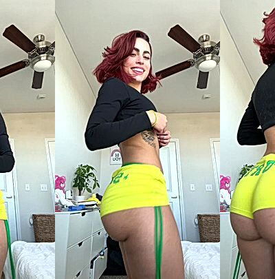 Angela Alvarez dancing and teasing her latina big booty