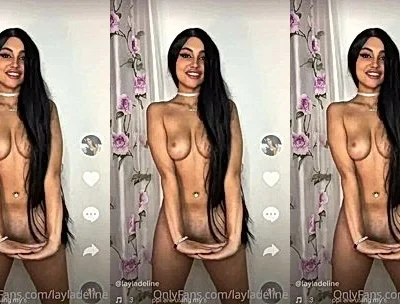 layladeline dancing naked in the shower