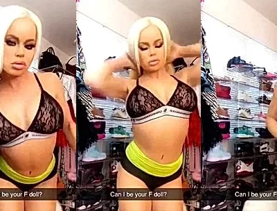 Nikki Delano teasing her sexy new lingerie