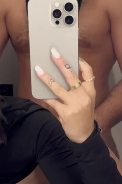 Angela Alvarez getting fucked doggystyle and filming it