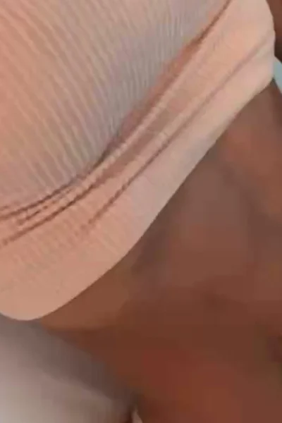 Anllela Sagra teasing her fit body in white panties