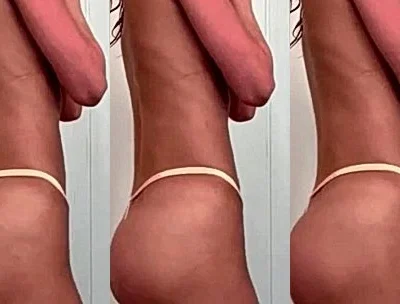 Anllela Sagra teasing her sexy body in the bathroom