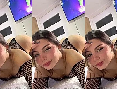 Luz Cervo twerking her big ass in her fishnet bodysuit