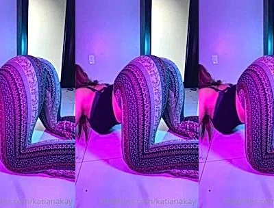 Katiana Kay twerking her big booty wearing tight leggings