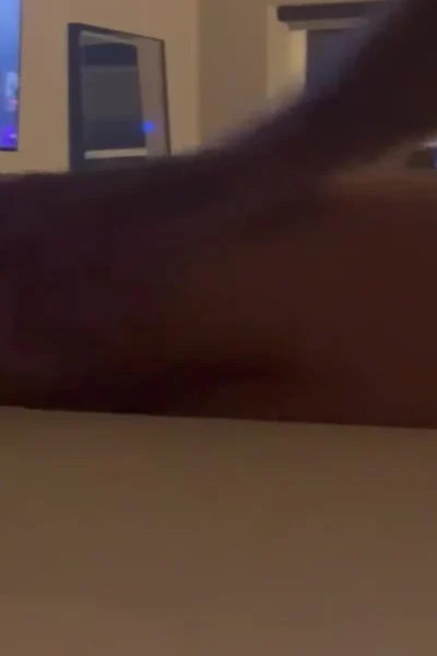 THUMBALINA getting fucked doggystyle while watching netflix
